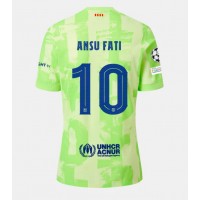 Camisa de Futebol Barcelona Ansu Fati #10 Equipamento Alternativo 2024-25 Manga Curta